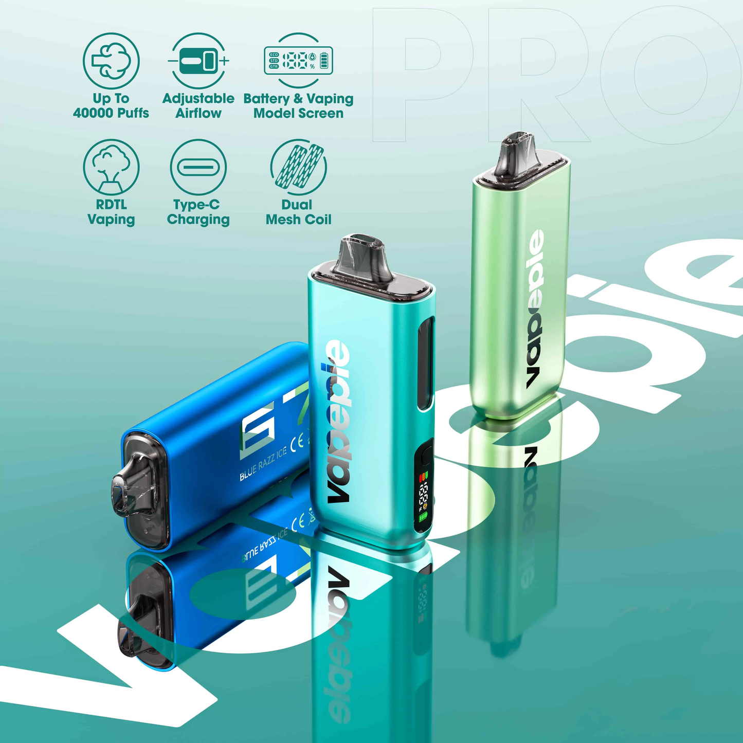 🏆VAPEPIE MATRIX 50000+VAPEPE 40000