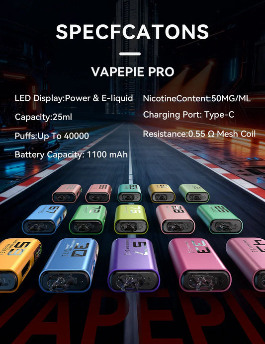 STRAWBERRY KIWI-Vapepie PRO 40000 Puffs