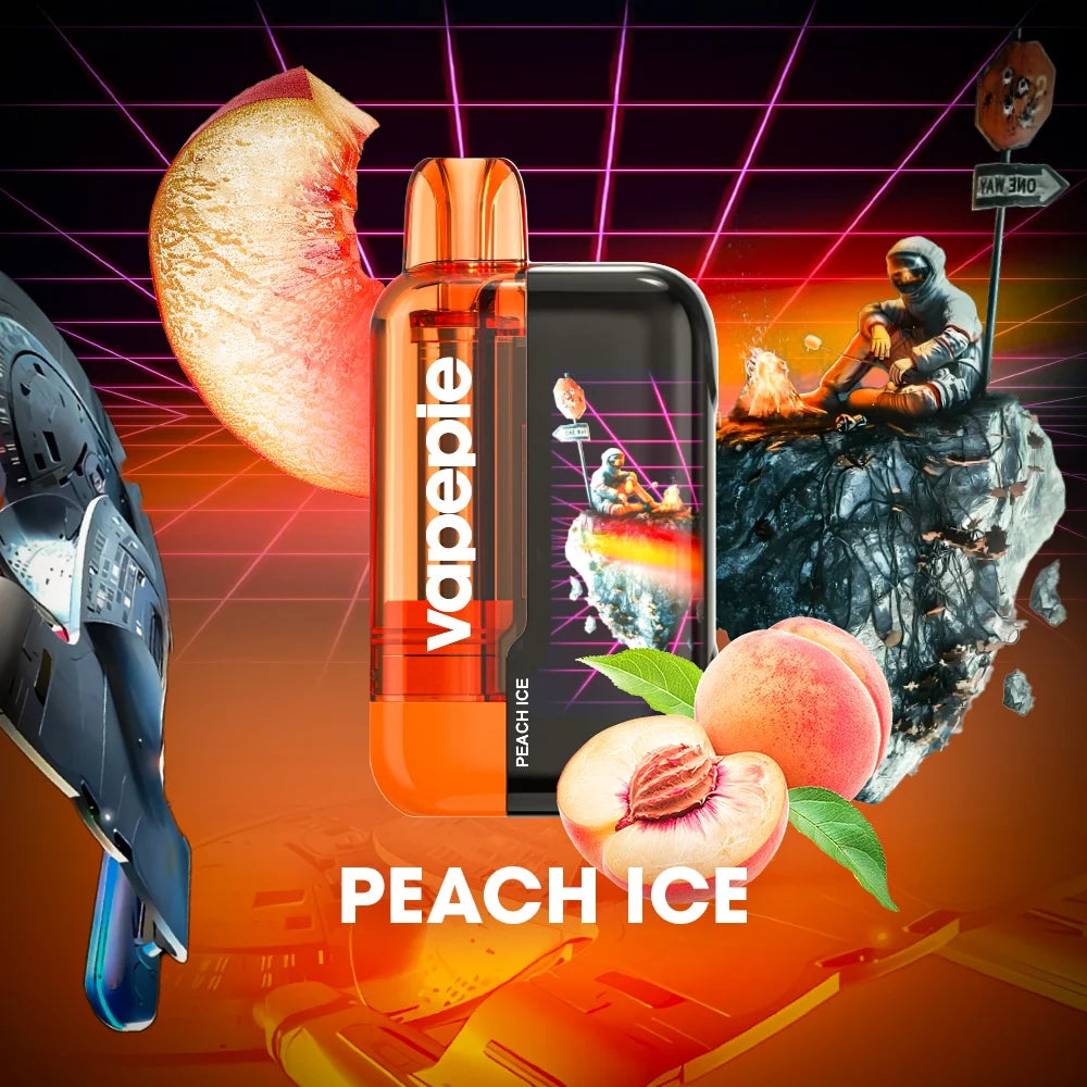 PEACH ICE-VAPEPIE 30000 ZACIĄGNIĘĆ x EDYCJA TK