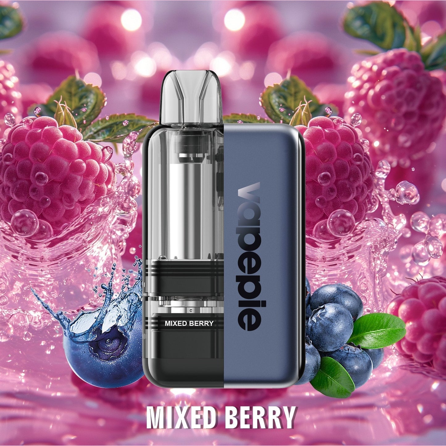 BERRY BLUE----VAPEPIE x TK 🌌 Ultra X 15000 ZACIĄGNIĘĆ
